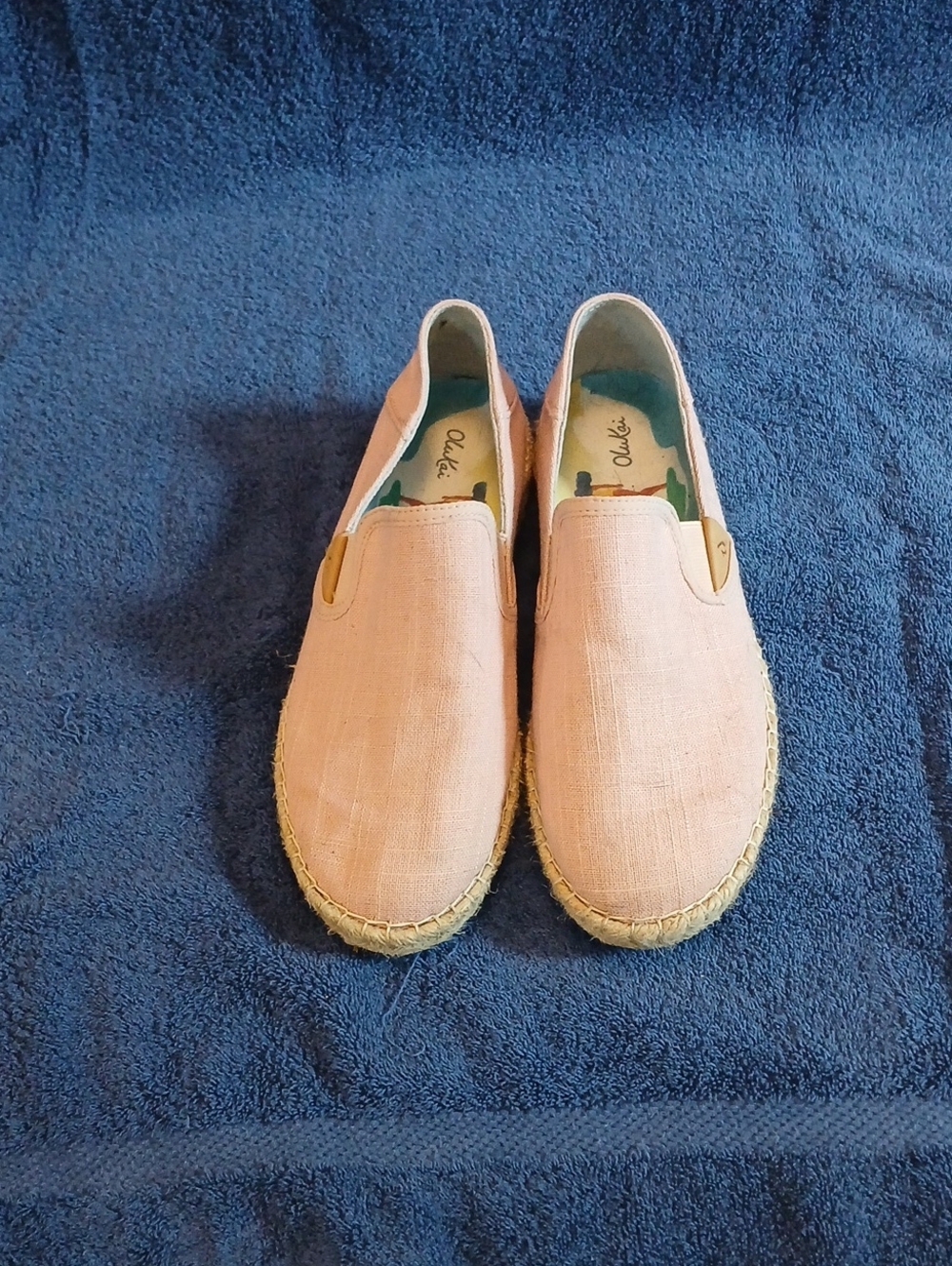 Casual Slip-On Espadrilles in Light Pink by Clarks